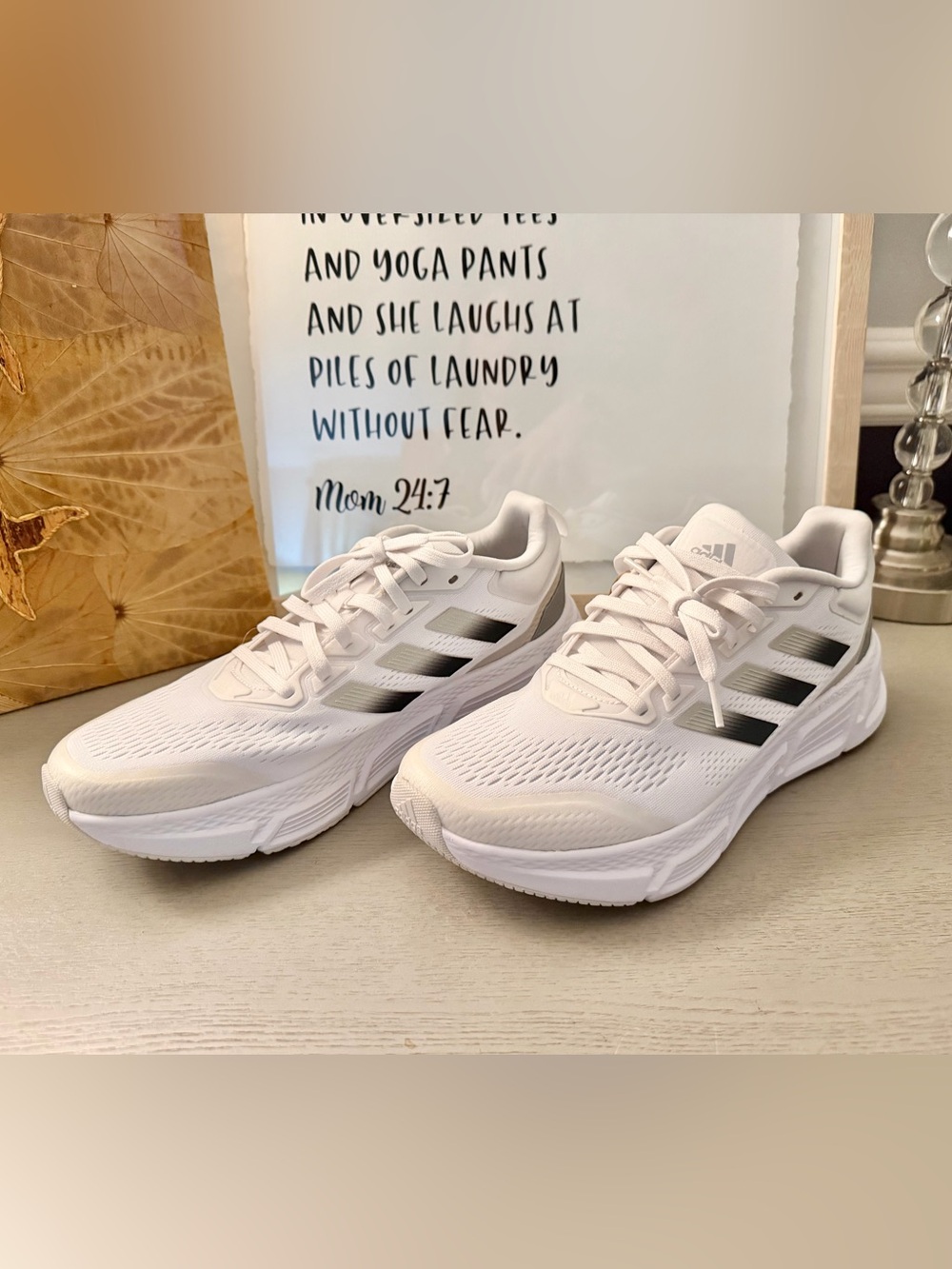 Adidas Questar Men’s Running Shoes White Size 10 NWT